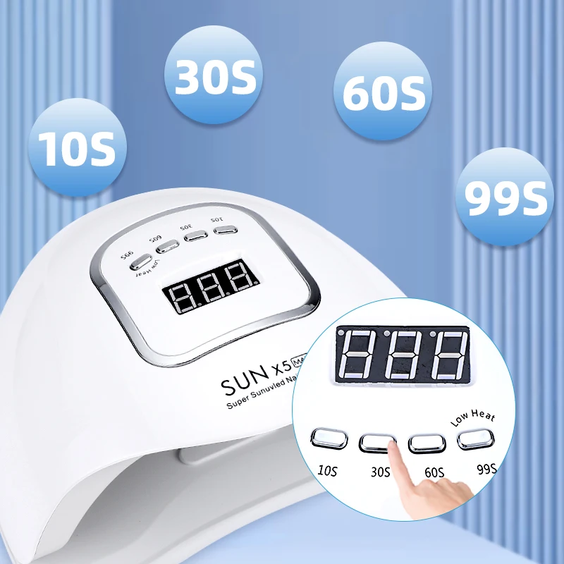 DIOZO 90 Вт Светодиодная УФ лампа для ногтей Сушилка Маникюр гель сушильная Авто