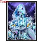 Алмазная живопись Эльф Медузы, полноразмерная 5d картина с квадратными и круглыми стразами, домашний декор, вышивка стразами, мультяшная фотография, ручная работа