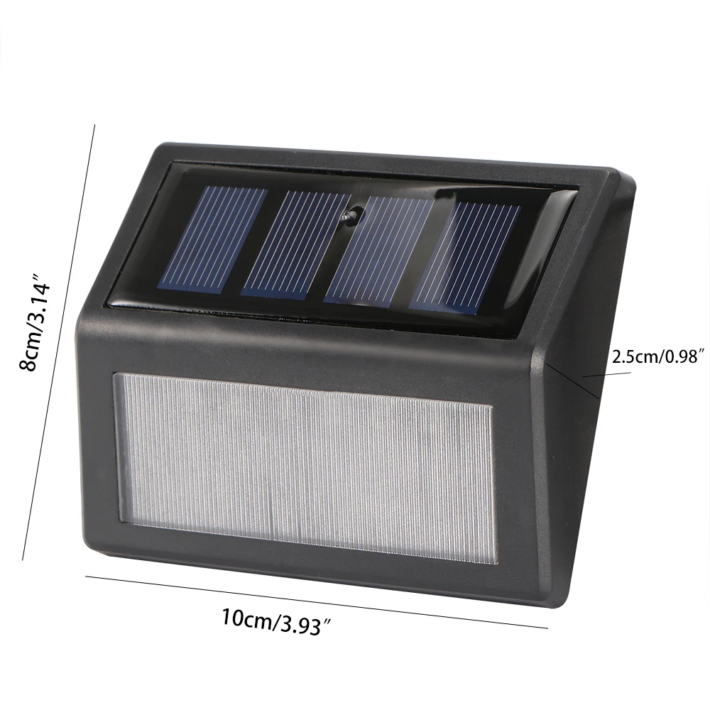 1 шт. Высококачественная разделяемая солнечная панель наружный светодиодный