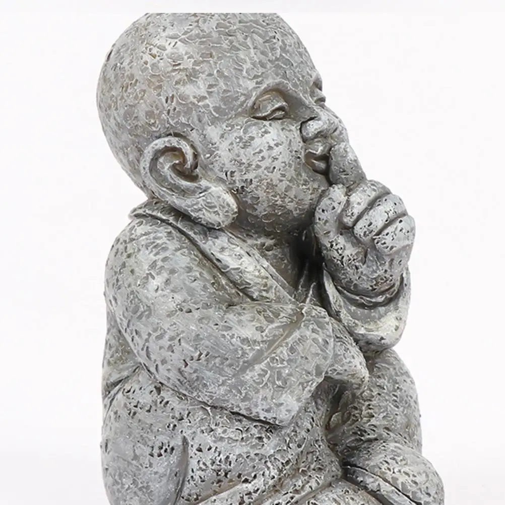 

Garden Accessories Small Buddha Wall Decor Little Buddha Statue Halloween Ornaments Interior Decoration Cemetery Statue Decor