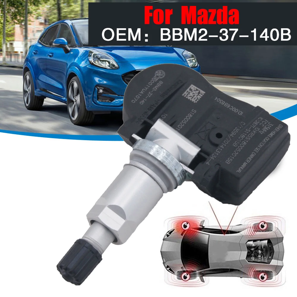 Анти взрыв датчики давления в шинах BBM2 37 140B TPMS сигнализация высокая температура