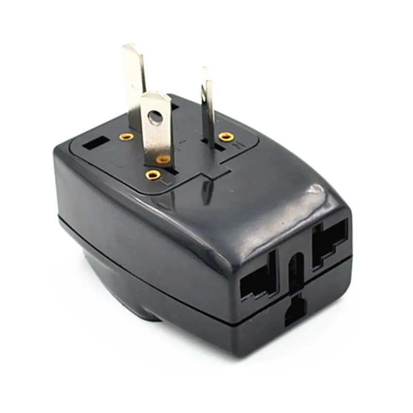 Pack 3 Argentina Uruguay China AU NZ Type I Travel Adapter Multi Outlet for World Plug AC100~250V 10A | Обустройство дома