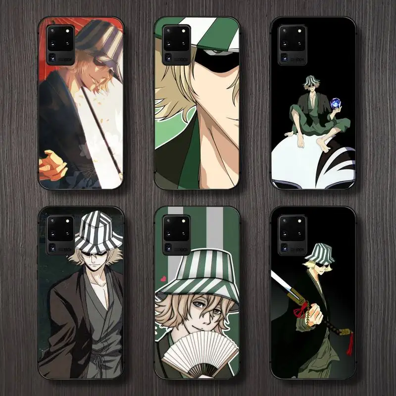 

Kisuke Urahara Bleach japan anime Phone Case For Samsung galaxy A S note 10 12 20 32 40 50 51 52 70 71 72 21 fe s ultra plus