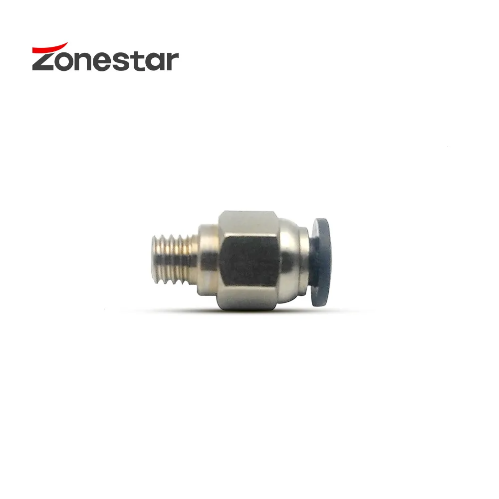 5 шт./лот ZONESTAR PC4-M6 3d принтер J-head пневматические разъемы PTFE трубки быстрая пара фитингов Reprap Hotend