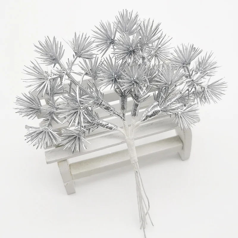 DIY рождественские украшения венок материал Рождественская елка сосновая ветка