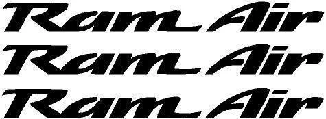 Для 1 комплекта 3 шт. Ram Air наклейки Pontiac trans am|Наклейки на автомобиль| |