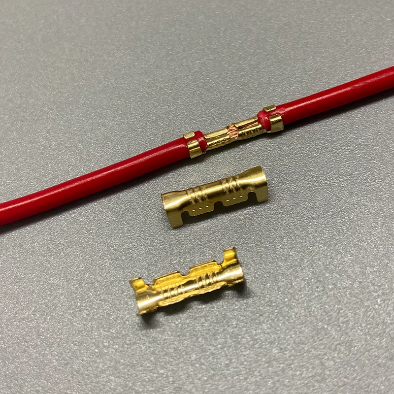 100/200/1000pcs 453 U-shaped 0.3-1.5mm2 terminal tab cold inserts connectors cold terminal small teeth fascia terminal