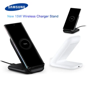 original samsung wireless charger fast charge for samsung galaxy s20 10 s9 s8 plus s7 note10iphone 11 plus xqi stand ep n5200 free global shipping