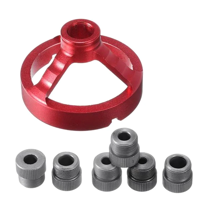 

5/6/7/8/9/10mm Drill Guide Vertical Drilling Fixture Stainless Steel Straight