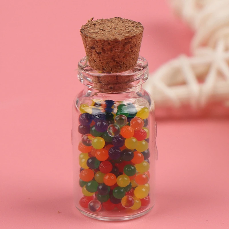 10 шт. 1/12 кукольный домик миниатюра мини Конфета из смолы Jar МОДЕЛИРОВАНИЕ для