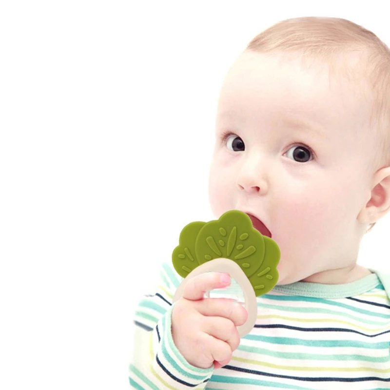 

1pcs Baby Silicone Teethers Carrot Baby Teething Product Accessories For Pacifier Chains BPA Free