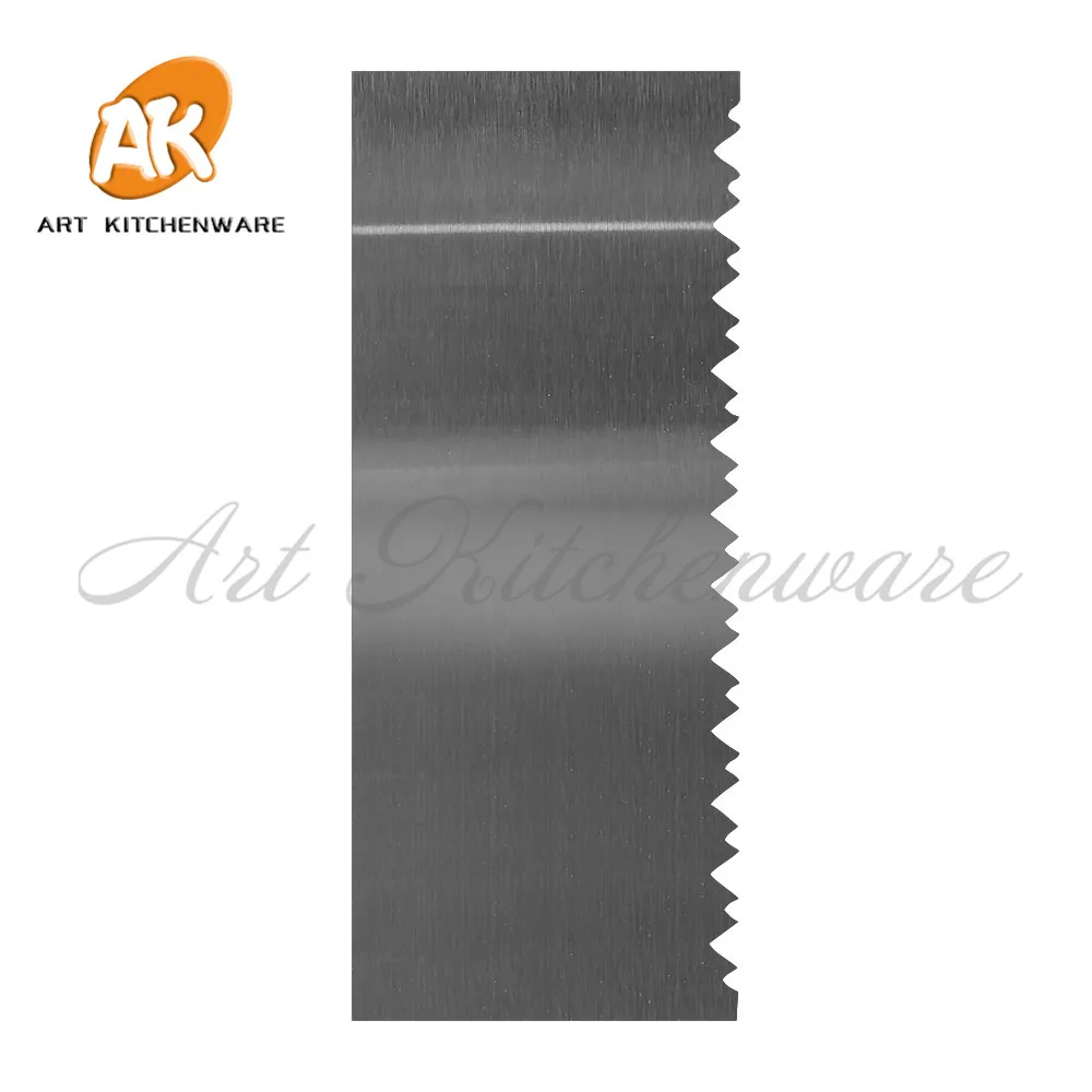 4*10 дюймов опилки торт расческа из нержавеющей стали скребок для торта