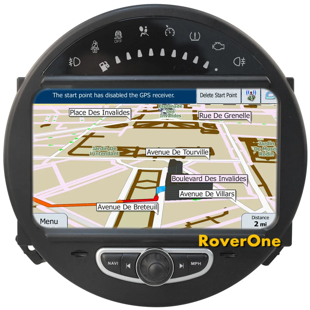 Для BMW для Mini Cooper типоразмер 2DIN стандартная стереосистема GPS навигация Navi Sat