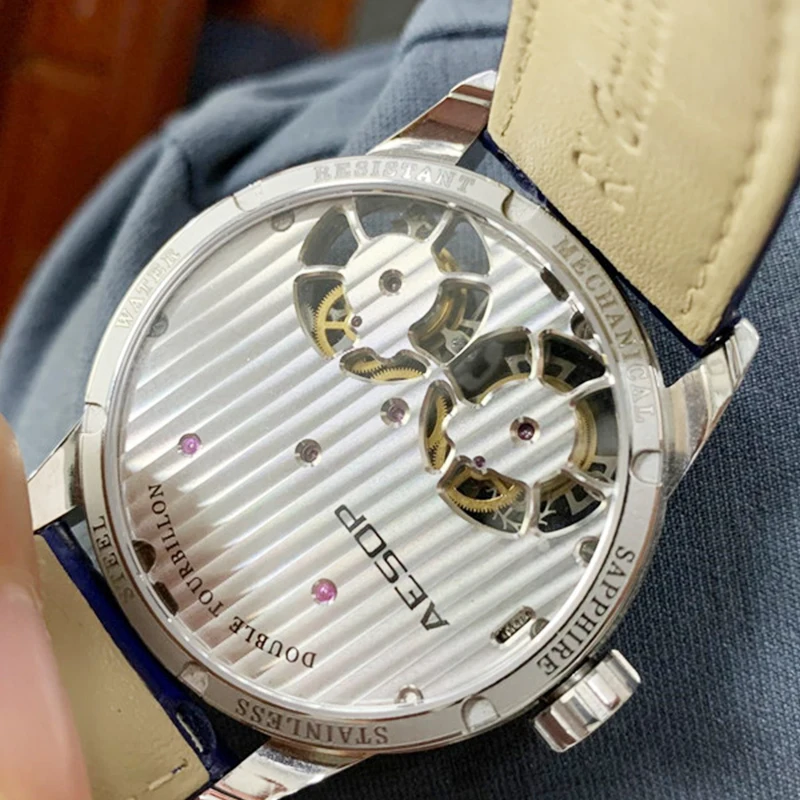 

2021 NEW Tourbillon Watch Automatic Machinery Brand Top Luxury Fashion Personality Men Watches Domineering Tough Guy Man Clock