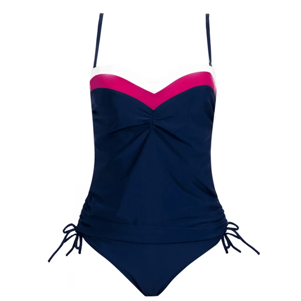 Женский купальник с высокой талией SAGACE консервативный раздельный пуш-ап