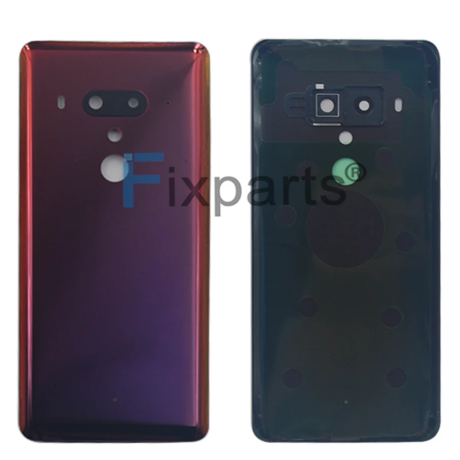 Новый корпус HTC U12 Plus Крышка батарейного отсека для задняя крышка с объективом