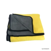 car wash towels super soft microfiber cloth %c2%a0auto%c2%a0washing towel detailing marflo bt 4005 gray yellow
