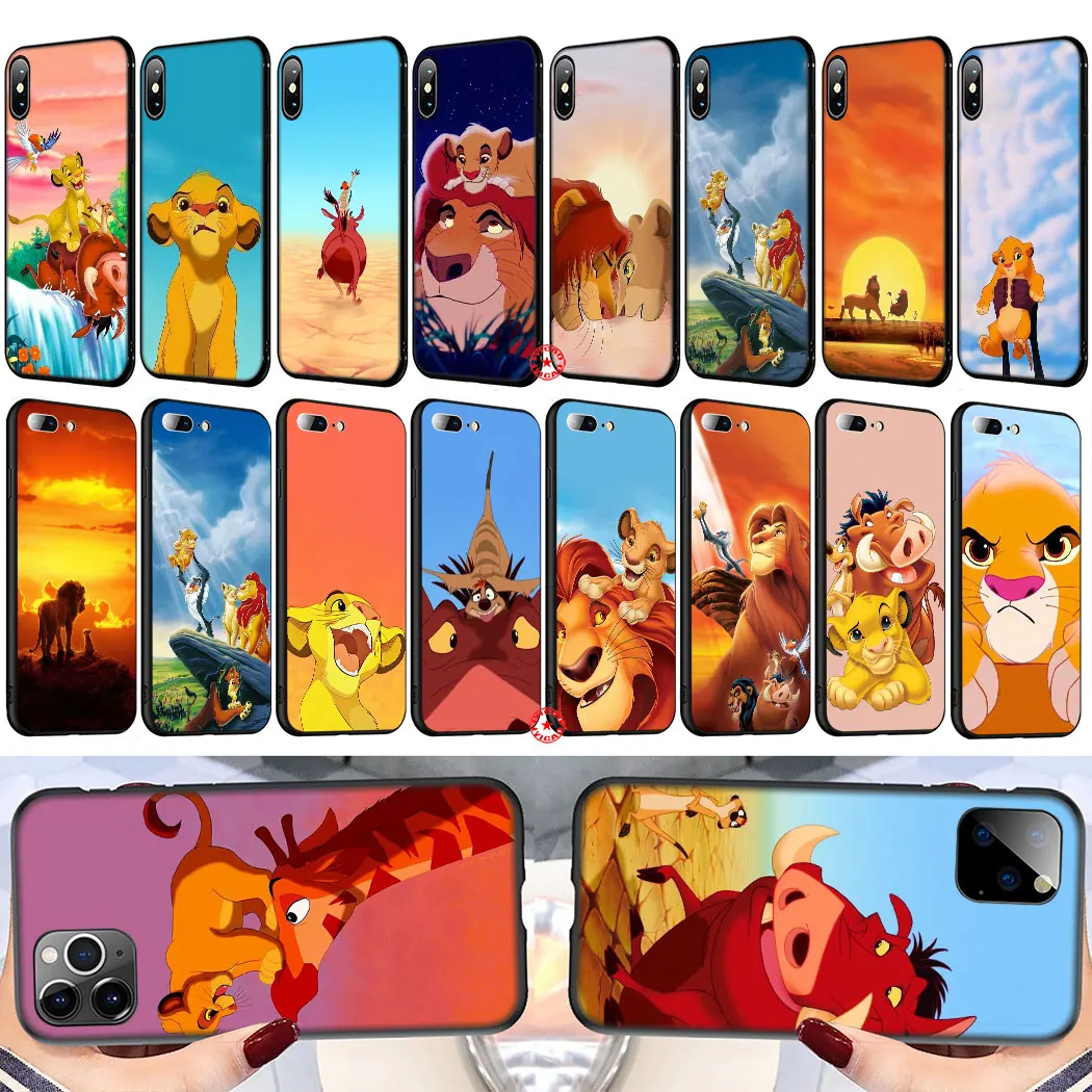 Роскошный мягкий силиконовый чехол Y42 с изображением короля льва для iPhone 11 Pro XS Max