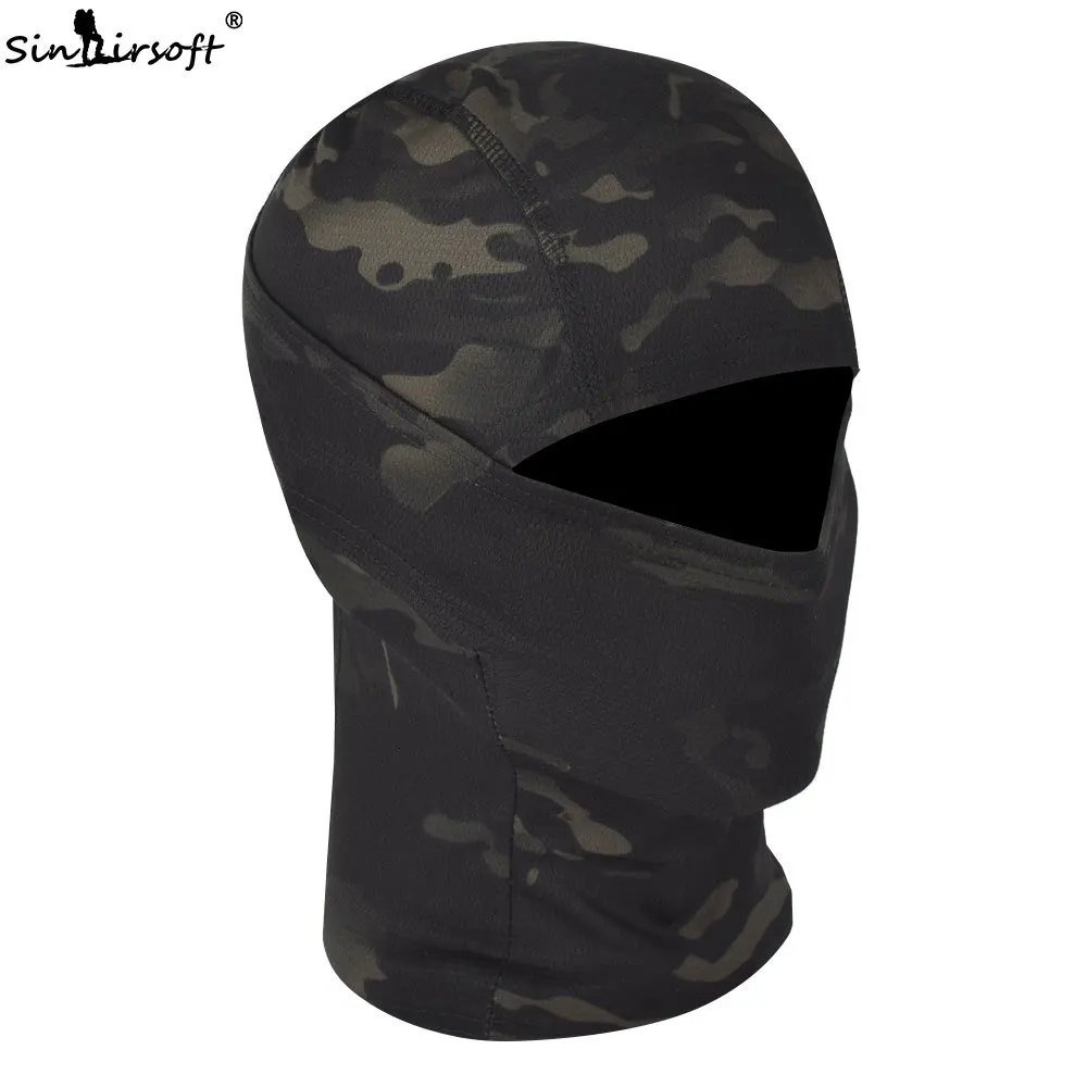 SINAIRSOFT воздухопроницаемая тактическая маска для страйкбола, пейнтбола, маска для всего лица, мотоциклетные охотничьи шапки LY1300