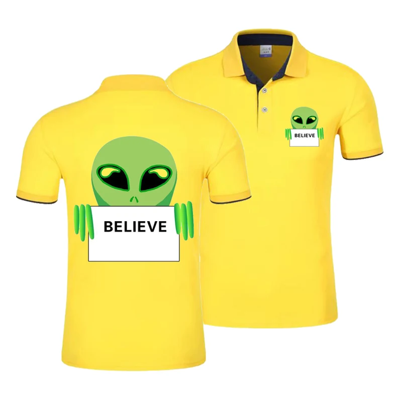 Мужская спортивная рубашка поло унисекс хлопковая дышащая с персональным