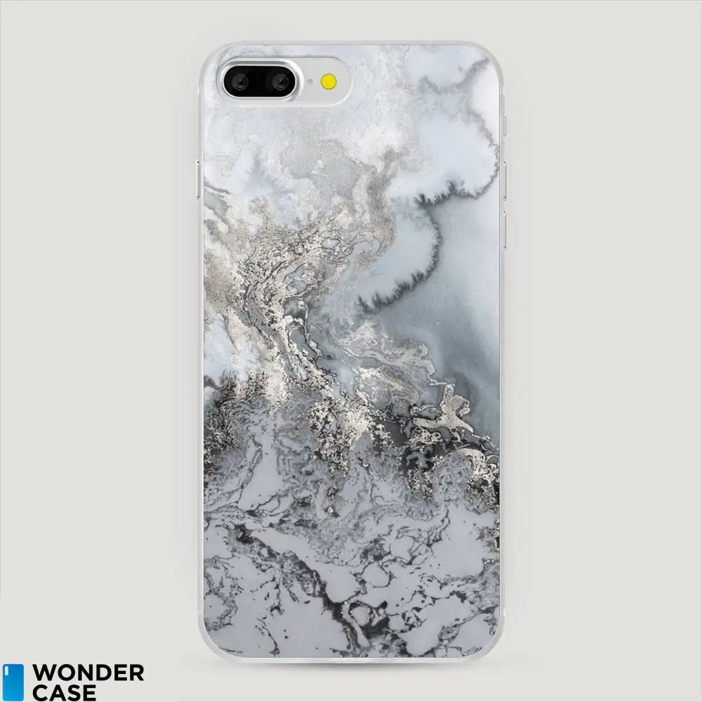 Чехол Силиконовый для iPhone 7 Plus защитный тонкий мягкий бампер с рисунком|Бамперы| |