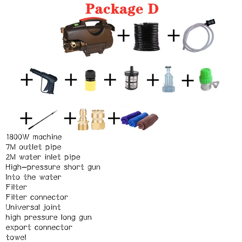 Автоматический Высокого Давления Переносной стиральная машина автомобиля дома