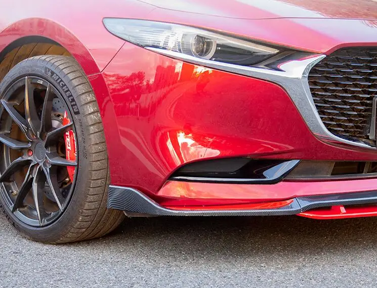 Для Mazda3 Axela Body kit спойлер 2020-2021 для 4DS задний передний бампер диффузор защитные