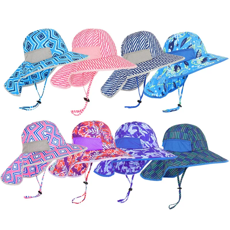 2021 UPF50 + УФ одежда для малышей солнце Кепки летняя Уличная обувь маленьких