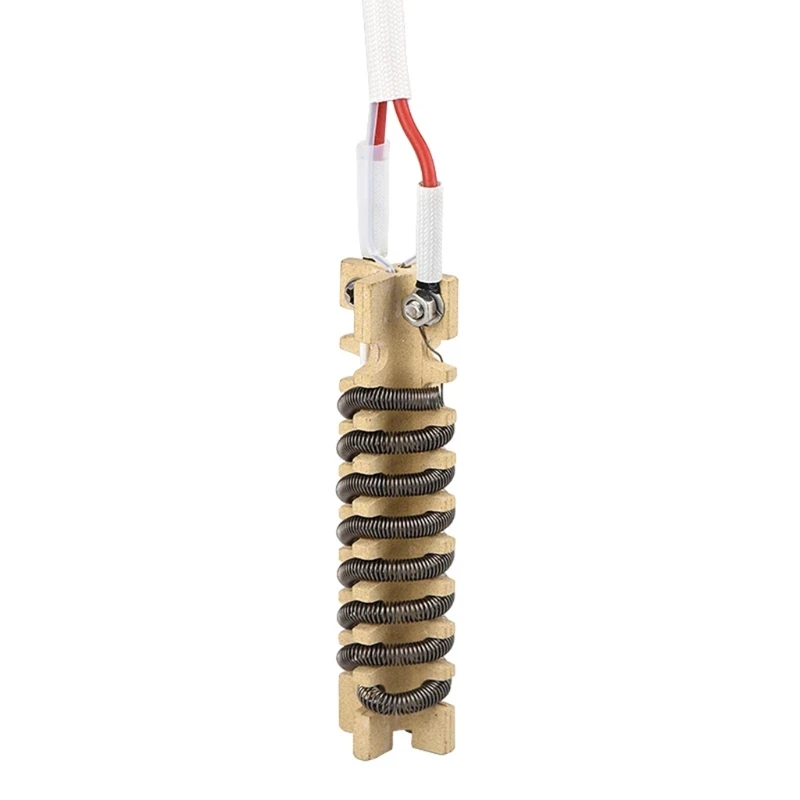 

D0AC Hot Air Gu-n Heating Element Ceramic Heating Core 220V Heater For 8586 858 858D 858D+ Heat Gu-n Rework Soldering Repair