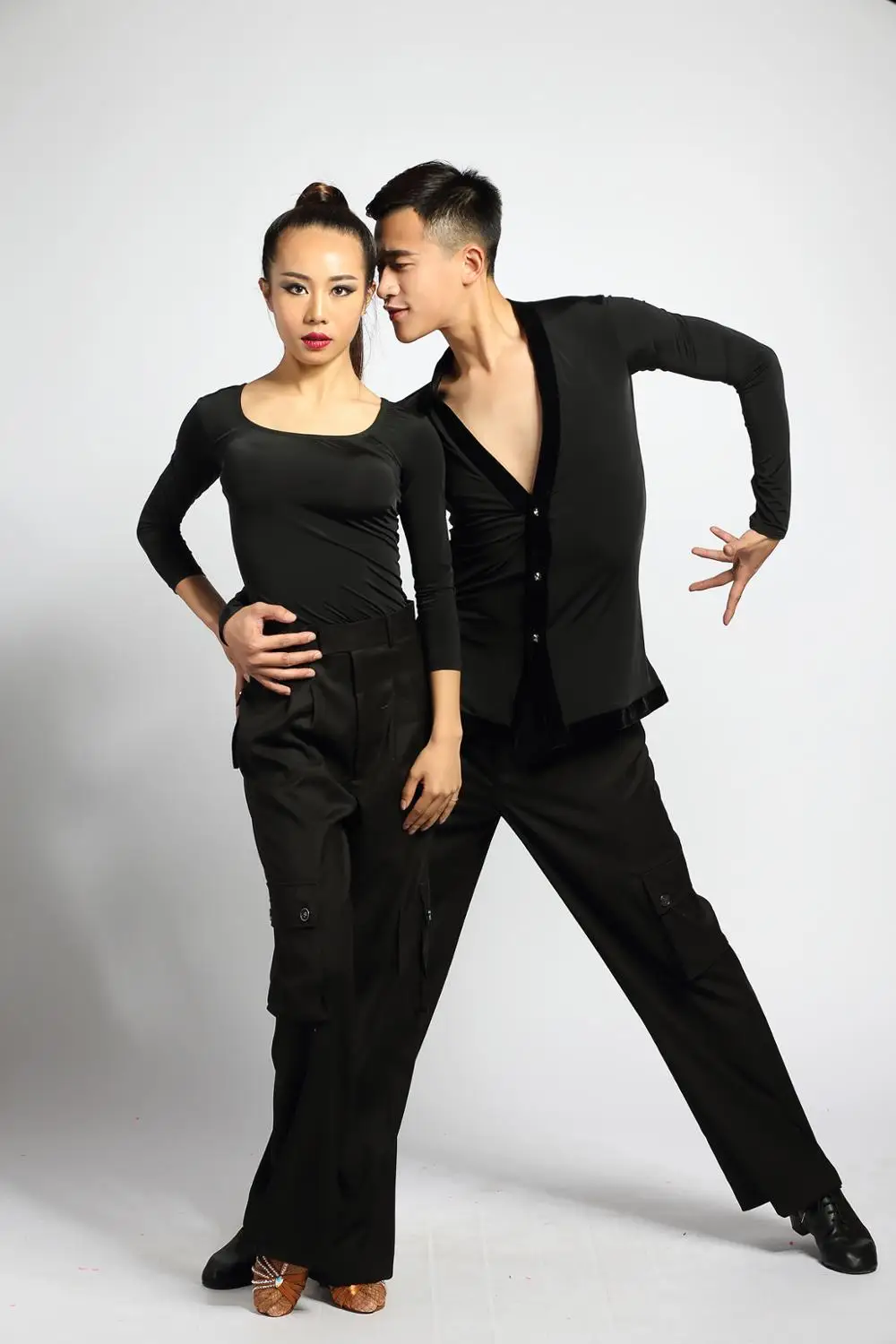 Профессиональные Большие рубашки с круглым вырезом для латиноамериканских