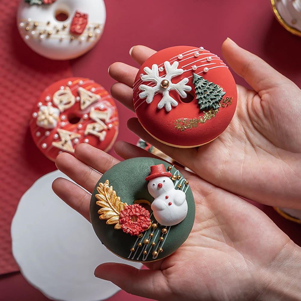 

Рождественский моделирование Торт Модель десерт украшение стола макет сцены рождественские украшения на окна украшения