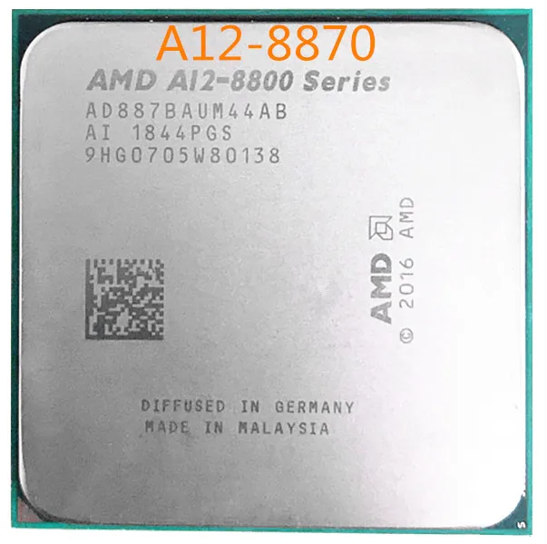 Процессор AMD Series PRO процессор A12 8870 3 1 9800 ГГц четырехъядерный AD887BAUM44AB hembra AM4