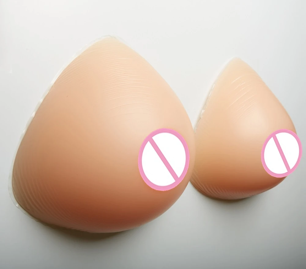 

1600g/pair Mastectomy Artificial Breast Silicone False Breasts Boobs Breast Forms Silicone For Crossdresser