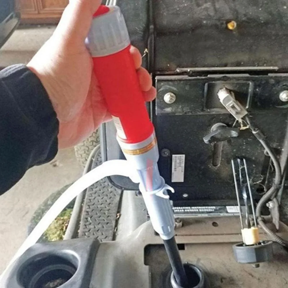 

Portable Handheld Liquid Transfer Electric Siphon Pump Hand Gas Oil Water Fish Tank Cordless Pump(Without Battery)