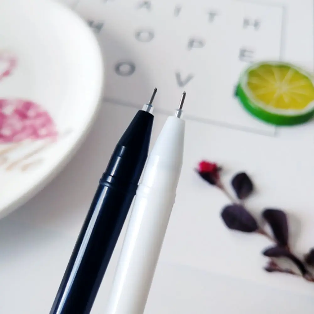 12 шт. гелевые ручки милые светящиеся с черепом школьные и офисные принадлежности