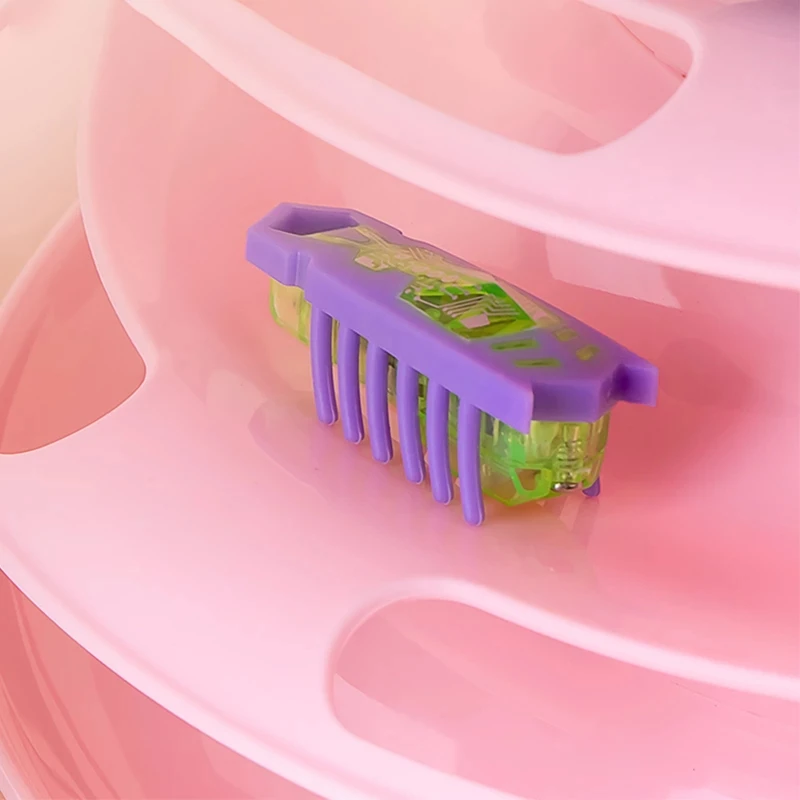 1 шт. новинка забавные интерактивные красочные роботизированные насекомые