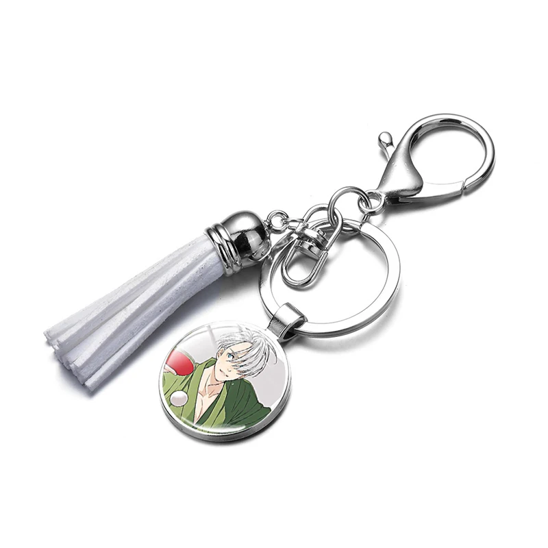 Японский аниме YURI! На льду брелки для ключей мультипликационный персонаж 3D