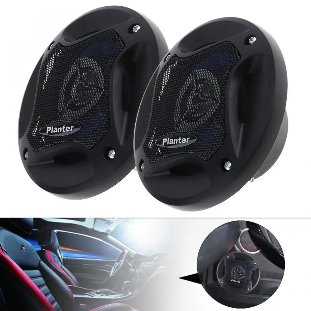 Универсальный автомобильный рожковый сигнал 2 шт. 4 дюйма 12 В 280 Вт с коаксиальным