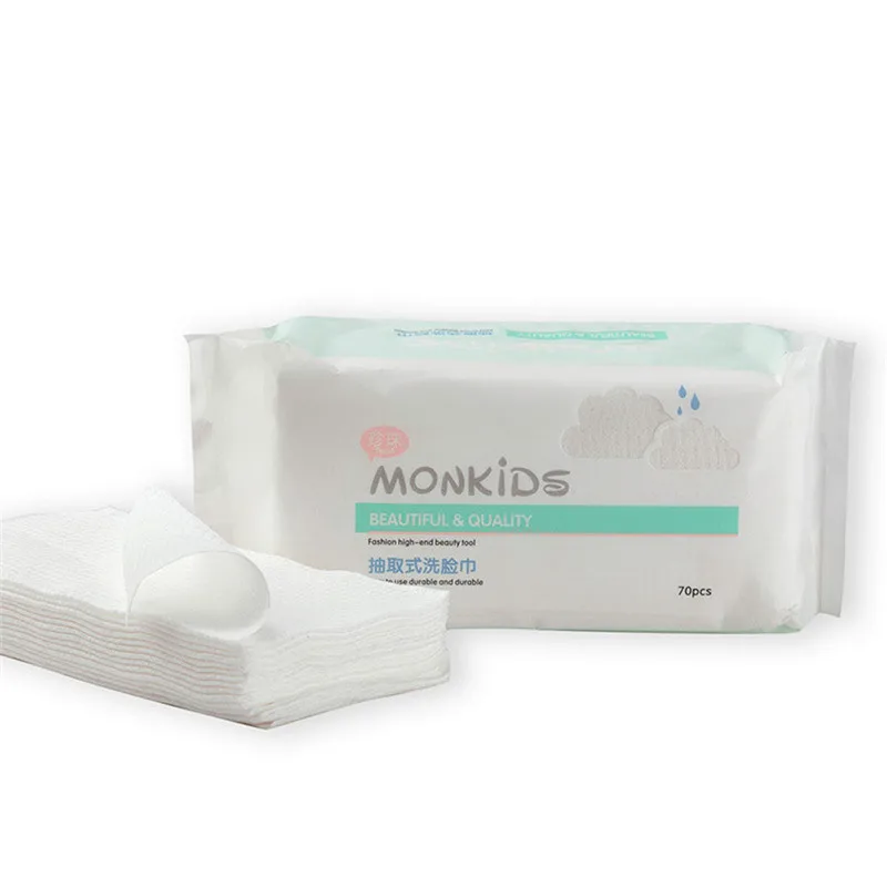 

Soft Cotton Pad 70 Piece pull-out Facial Cotton Makeup Remover Cleansing Cream Makeup Skin Care Makeup Wipes Wet Wipes