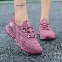 womens lightweight sneakers sports casual shoes soft bottom wear resistance running shoes breathable mesh women shoes designer
