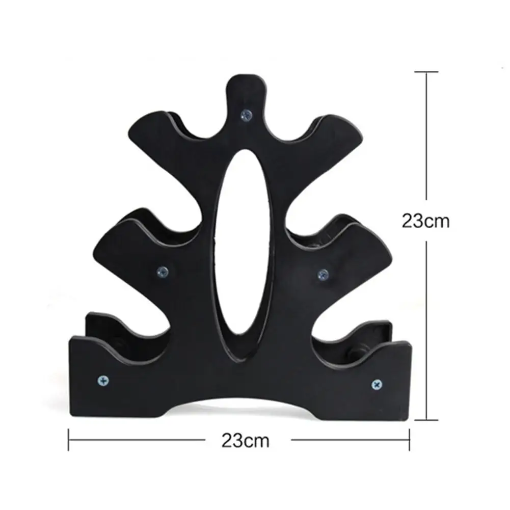 3 Круглый Ланч бокс для хранения гантелей стойки многоуровневые ручной Вес башня