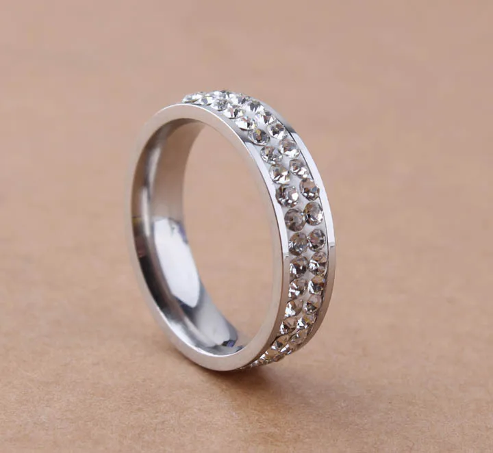 

wedding rings wholesale lots Sliver Rings silver color with CZ fashion Environmental Micro-Inserted Jewelry