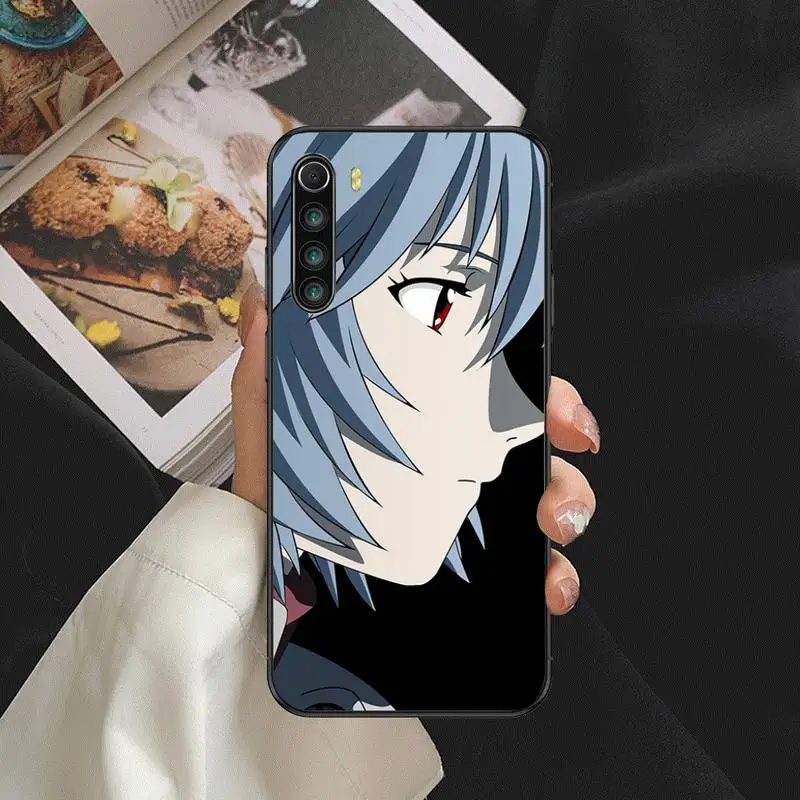 

Asuka Ayanami Rei Nerv Phone Case For Redmi 4X 5plus 6 7 8A 9 Note 4 8 T 9 10 pro Cover Fundas Coque