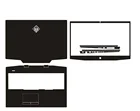 Наклейка из углеродного волокна для ноутбука HP OMEN 17-cb1521na cb1003na cb0006na CB1002NA cb1467ng cb1273ng cb0000 17,3 дюйма