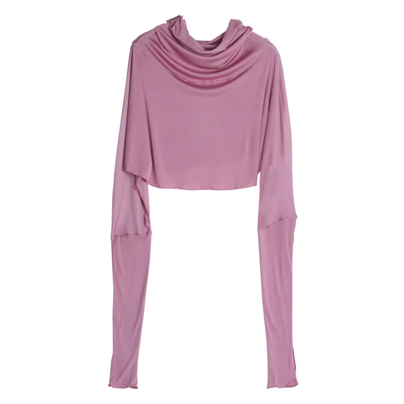 

Silk sunscreen shawl women's summer long-sleeved driving cloak bib cycling mask mulberry silk cloak one sunscreen clothing