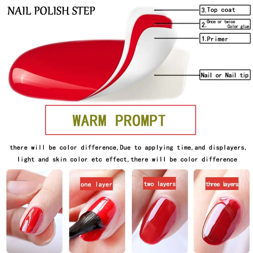 Теплый Женский лак для ногтей 6 цветов гель стартовый набор с 36 Вт светодиодный