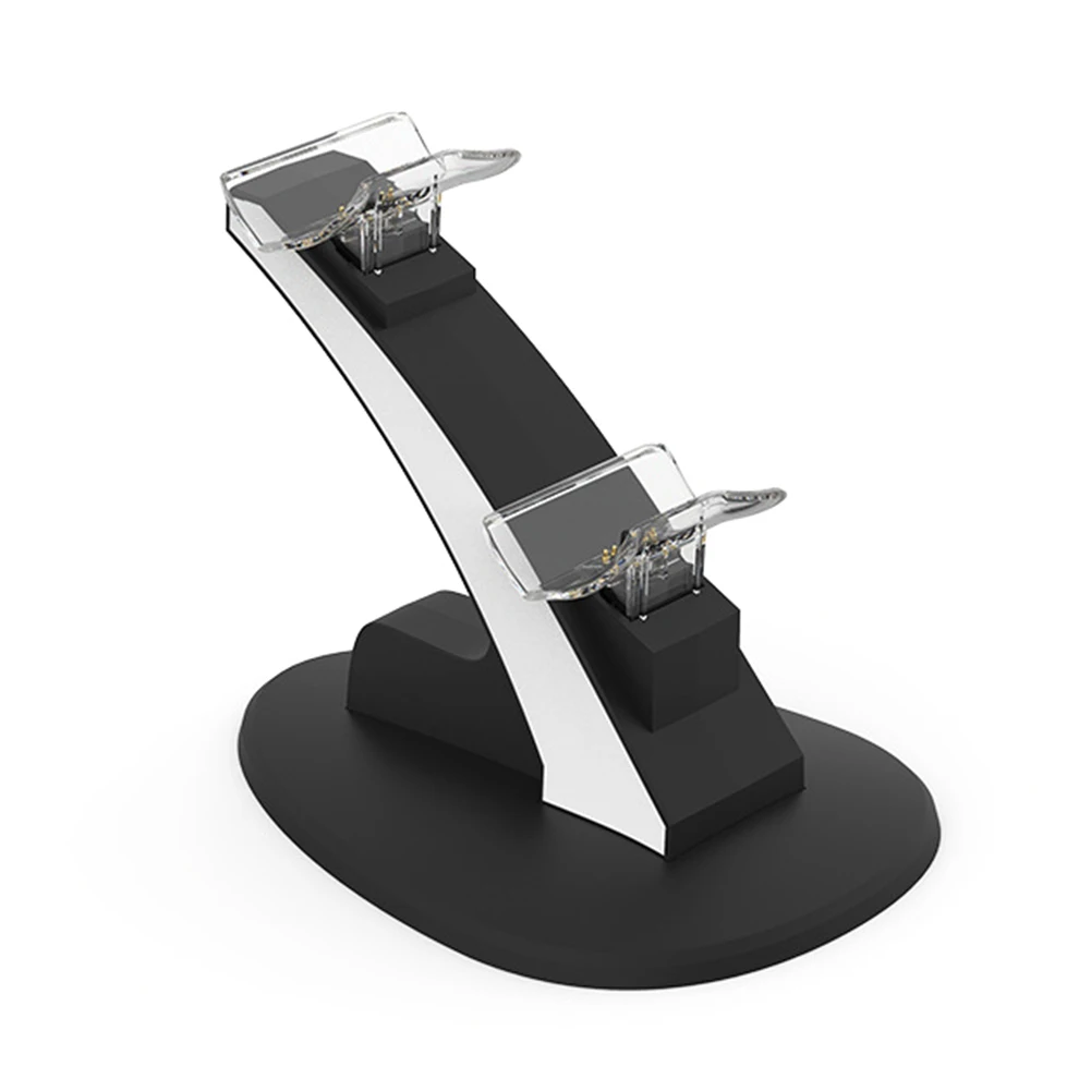 dual game controller charger dock charging stand for sony ps5 joystick gamepad electronic machine accessories free global shipping