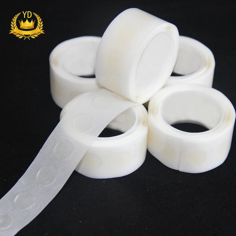 Горячее предложение 2 рулона (100 шт/рулон) клей для воздушных шаров точечная