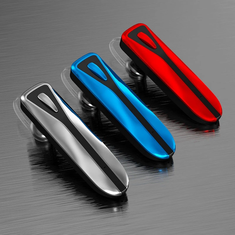 

Wireless Bluetooth Earphone Business Single Ear IPX7 Sports Waterproof HiFi Hanging Ear Lightweight Headphone with Mic