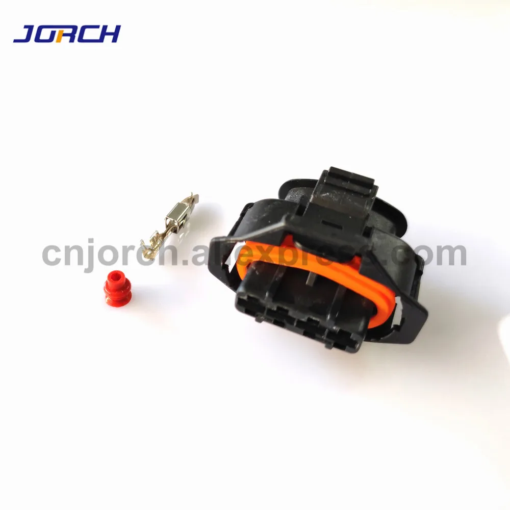 5 sets of female 5 комплектов 4 Pin 3,5 мм авто Boschs датчик; разъем для подключения 1928403736 1928403453 для Buick GT Chevrolet Cruze Ford Falcon XR6 Turbo - Цвет: 5 sets of female